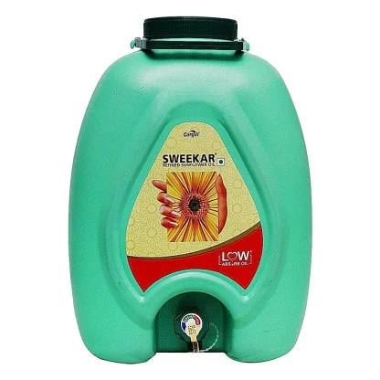 Sweekar Refined Sunflower Oil Jar : 13.65 kg