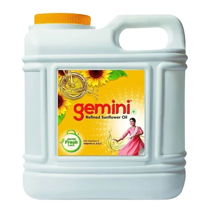 Gemini Refined Sunflower Oil : 13 kg