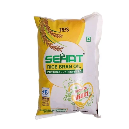 Sehat Phy Refined Rice Bran Oil (1L) : 910 g