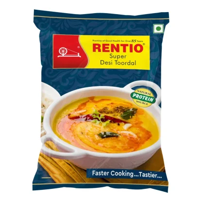 Rentio Super Desi Toor Dal : 1 Kg
