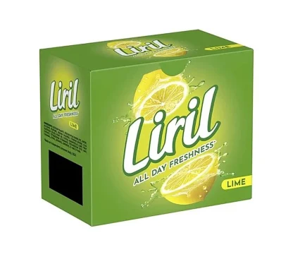 Liril Lime Soap : 4x125 g