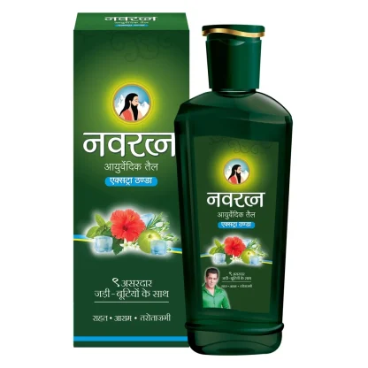 Navratna Extra Thanda Ayurvedic Oil : 300 ml