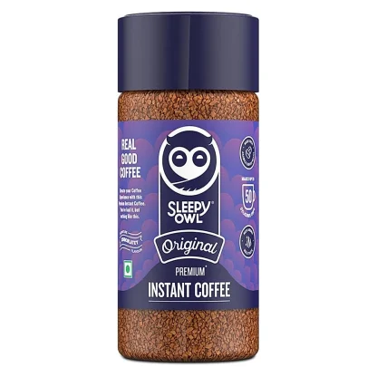 Sleepy Owl Premium Instant Coffee Original : 100 gms