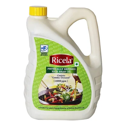 Ricela Refined Rice Bran Oil (5 L) : 4.55 kg