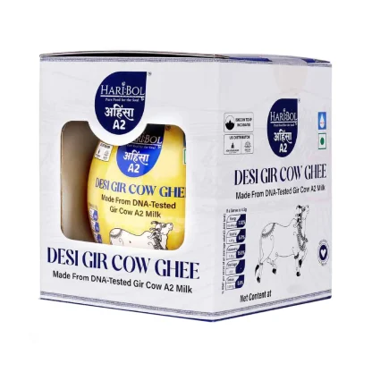Haribol Desi Cow A2 Ghee (500 ml) : 450 g