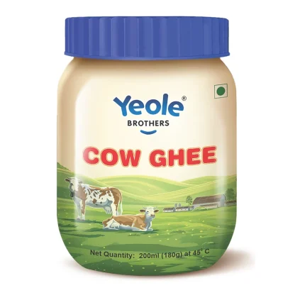Yeole Brothers Cow Ghee Jar (200 ml) : 180 g
