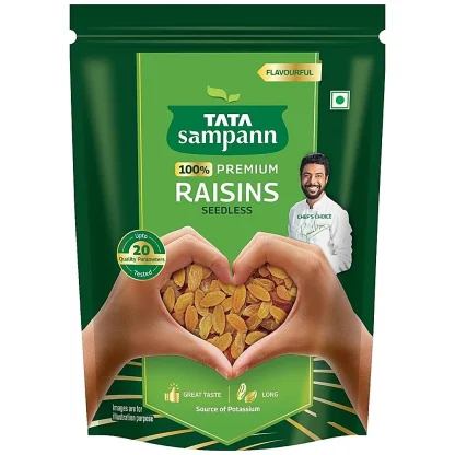 Tata Sampann Premium Raisins Seedless : 200 g