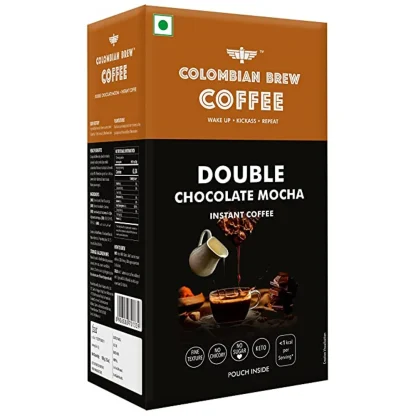 Colombian Brew Instant Coffee Double Chocolate Mocha : 100 gms