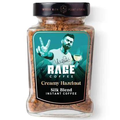 Rage Coffee Creamy Hazelnut Silk Blend Instant Coffee : 60 g