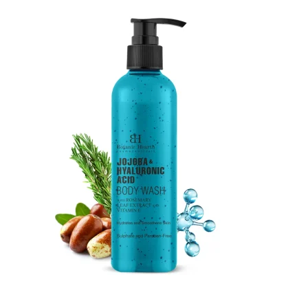 Botanic Hearth Jojoba & Hyaluronic Acid Body Wash : 245 ml
