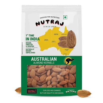 Nutraj Australian Almond Kernels : 500 g