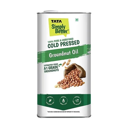 Tata Simply Better Cold Pressed Groundnut Oil (5 Liter ) : 4.55 kg