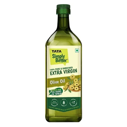 Tata Simply Better Extra Virgin Olive Oil (1 Liter ) : 916 g