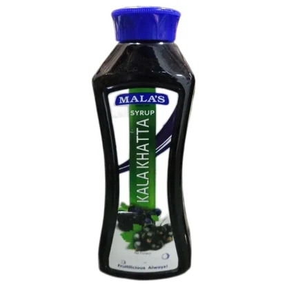 Mala's Kala Khata Fruit Syrup : 1 L