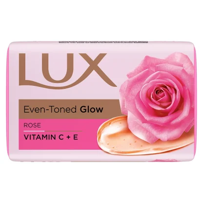 Lux Even-Toned Rose & Vitamin C+E Beauty Soap : 3x150 g
