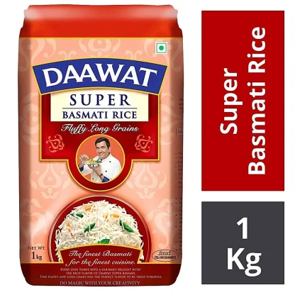 Daawat Super Basmati Rice : 1 kg