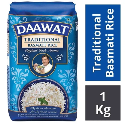Daawat Traditional Basmati Rice : 1 kg