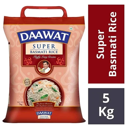 Assorted rice products including raw rice, poha, rice flour, and puffed rice displayed in bowls.