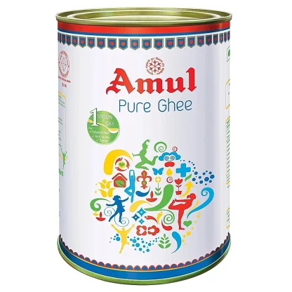Amul Pure Ghee Tin (1 L) : 905 g