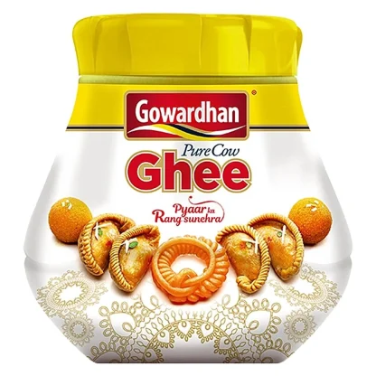 Gowardhan Pure Cow Ghee Jar (500 ml) : 452.5 g