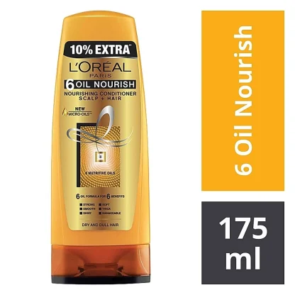 L'Oreal Paris 6 Oil Nourish Conditioner : 175 ml