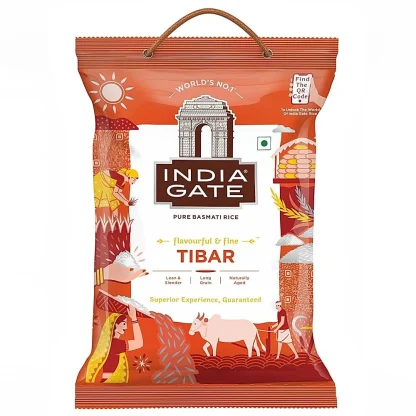India Gate Tibar Basmati Rice (Broken) : 5 kg