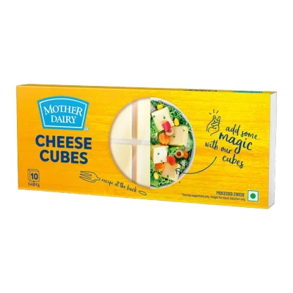 Mother Dairy Cheese Cubes : 180 gms