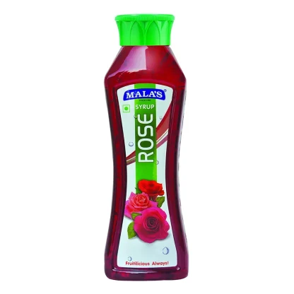 Malas Rose Syrup : 1 L