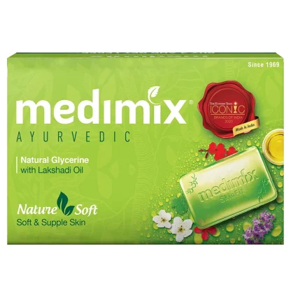 Medimix Ayurvedic Natural Glycerine Soap : 4x125 gms