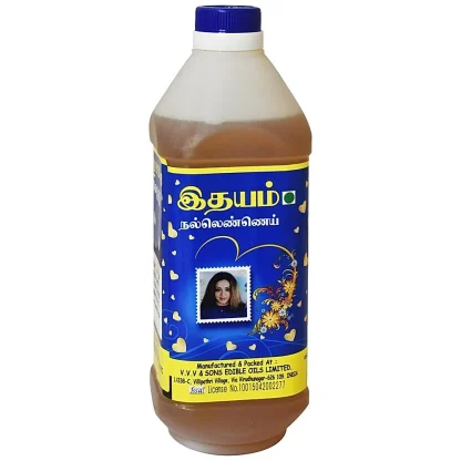 Idhayam Sesame Oil Bottle (1 L) : 914 g