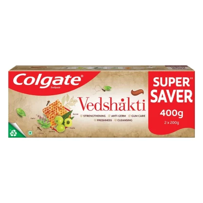 Colgate Swarna Vedshakti Toothpaste : 2x200 gms