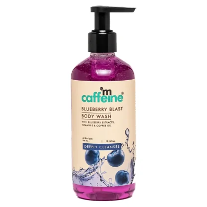 Mcaffeine Blueberry Blast Body Wash : 300 ml