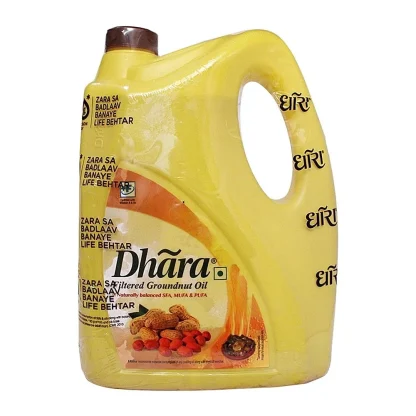 Dhara Filtered Groundnut Oil (5 L) : 4.55 kg