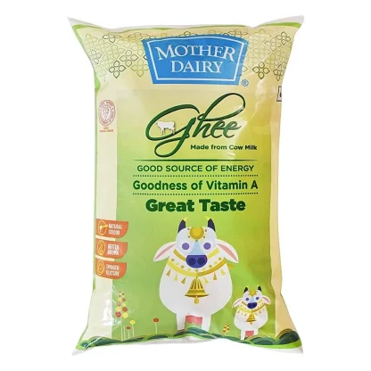 Mother Dairy Pure Cow Ghee (1 L) : 901 g