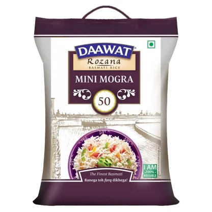 Daawat Rozana Mini Mogra Basmati Rice (Broken) : 10 kg