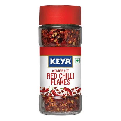 Keya Wonder Hot Red Chilli Flakes : 40 g