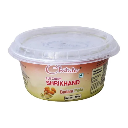 Chitale Full Cream Badam Pista Shrikhand : 250 gms