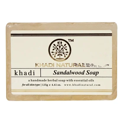 Khadi Natural Sandalwood Soap : 125 g