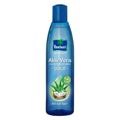 Parachute Advansed Aloe Vera Enriched Coconut Oil - Gold : 225 ml