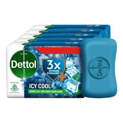 Dettol Icy Cool Soap : 5x150 g
