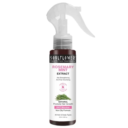 Soulflower Rosemary Mint Extract : 100 ml