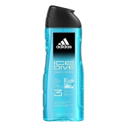 Adidas Ice Dive 3-In-1 Shower Gel : 400 ml