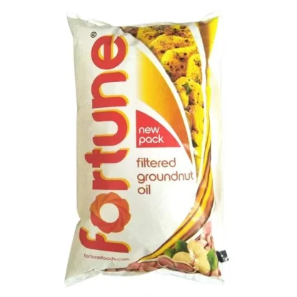 Fortune Filtered Groundnut Oil (1 L) : 870 g