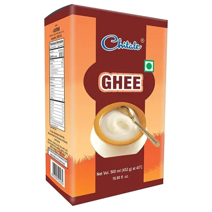 Chitale Dairy Ghee Box (500 ml) : 452 g
