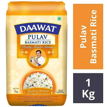 Daawat Pulav Basmati Rice : 1 kg