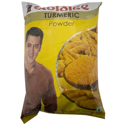 Goldiee Turmeric Powder Pouch : 500 gms