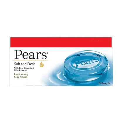 Pears Soft & Fresh Bathing Bar : 4x125 g