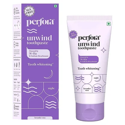 Perfora Unwind Toothpaste - Lavender Rose : 100 g