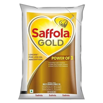 Saffola Gold Oil (1 L) : 910 g