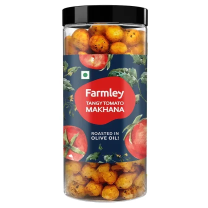 Farmley Tangy Tomato Makhana Jar : 83 gms